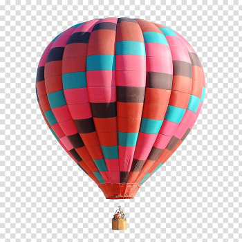 Multicolored hot air balloon , Albuquerque International Balloon Fiesta Flight Hot air balloon Aircraft , Hot Air Balloon Creative transparent background PNG clipart