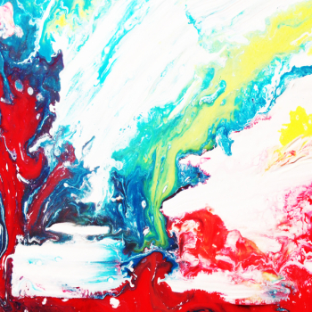 Multicolored Paint Liquid Art Multicolored Paint Liquid Art