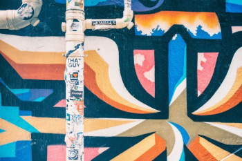 multicolored pipe artwork multicolored pipe artwork
