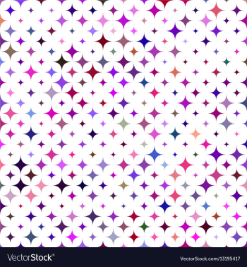 Multicolored star background vector image