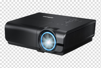 Multimedia Projectors Digital Light Processing InFocus 1080p, Projector transparent background PNG clipart