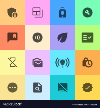 multiple minimal icons application ui ux multiple minimal icons application ui ux