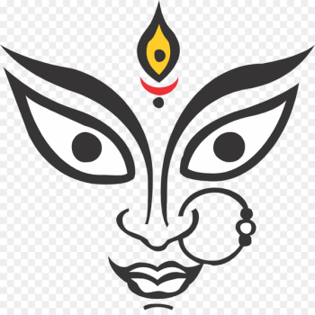 Mumbai Pune Painting Durga Drawing - durga design element Mumbai Pune Painting Durga Drawing - durga design element