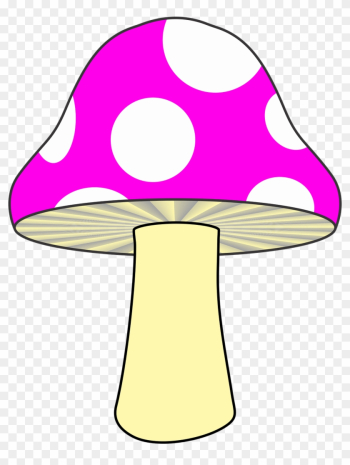 Mushroom Nature Mushroom Pink Png Image - Pink Mush Room