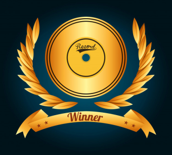 Music award design Free Vector