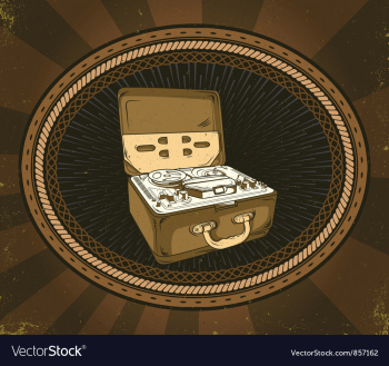 Music background vector image Music background vector image