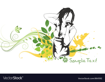 Music background vector image Music background vector image