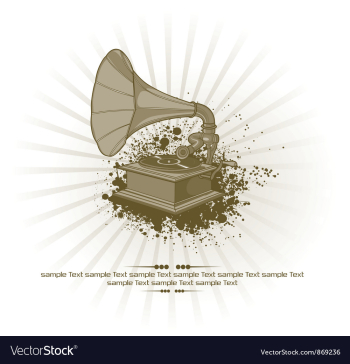 Music background vector image Music background vector image