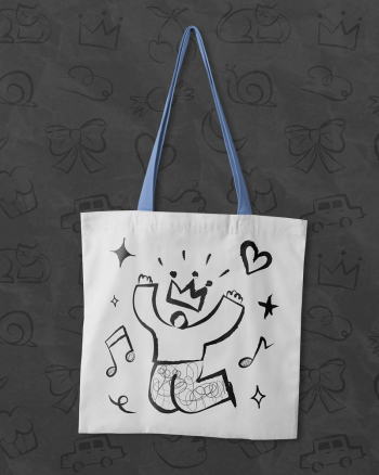 Music doodle canvas tote bag | Free Photo - rawpixel Music doodle canvas tote bag | Free Photo - rawpixel