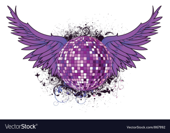 Music emblem vector image Music emblem vector image