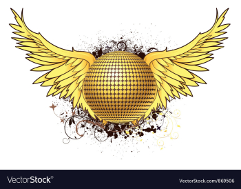 Music emblem vector image Music emblem vector image