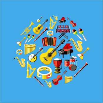 Music instruments collection Music instruments collection