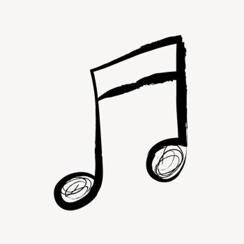 Music note sticker, cute doodle | Free Vector Illustration - rawpixel Music note sticker, cute doodle | Free Vector Illustration - rawpixel