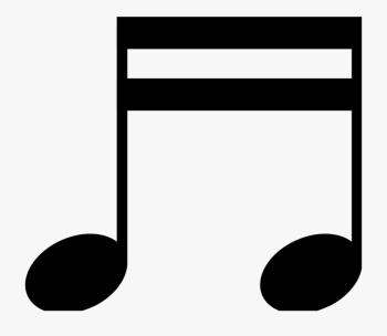 Music Notes Clipart Double - Music Note Transparent #77162 - Free ...
