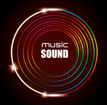 Music sound background design Free Vector Music sound background design Free Vector