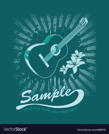 Music t-shirt design vector image
