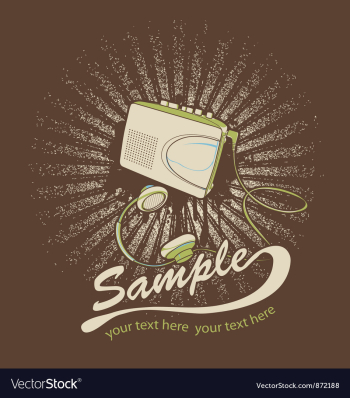 Music t-shirt design vector image