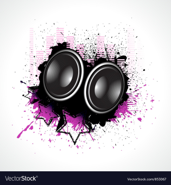 Music vector image Music vector image