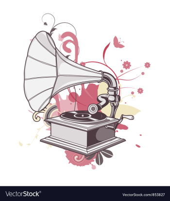 Music vector image Music vector image