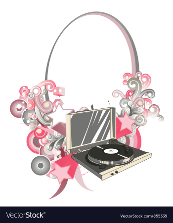 Music vector image Music vector image
