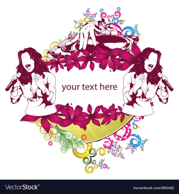 Music vector image Music vector image