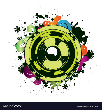 Music vector image Music vector image