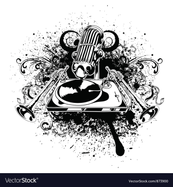 Music vector image Music vector image