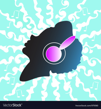 Music vector image Music vector image