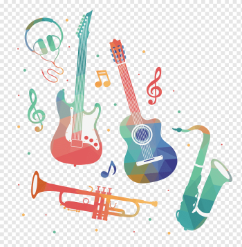 musical instrument illustration, This business of music Music education Music industry Free music, Watercolor Music Element, watercolor Painting, watercolor Leaves, triangle png