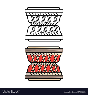 Musical instrument vector image Musical instrument vector image