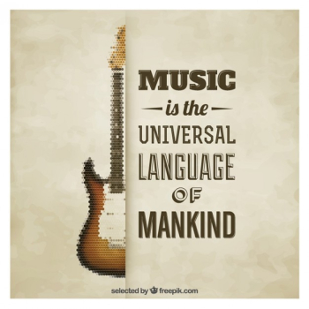 Musical Quote Poster Musical Quote Poster
