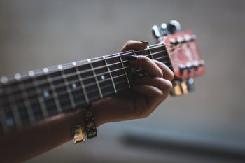 Musician Playing Guitar Musician Playing Guitar
