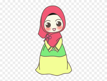 Muslim - Chibi Muslimah Vector