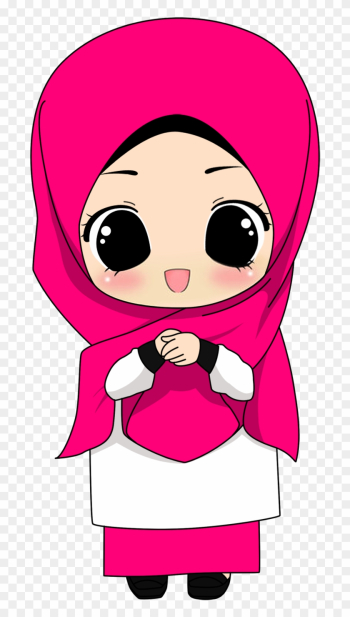 Muslim Islam Quran Hijab Cartoon - Muslimah Cartoon