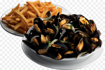Mussel Moules-frites French fries Bourges Food - fish Mussel Moules-frites French fries Bourges Food - fish