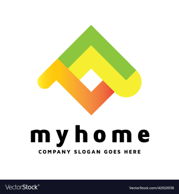 my home - a typeface logo my home - a typeface logo