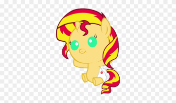 My Little Pony Baby Sunset Shimmer - Mlp Baby Sunset Shimmer