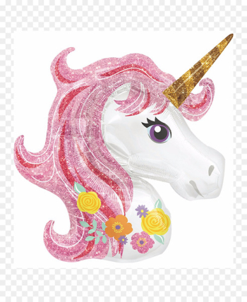 Mylar balloon Unicorn Party Birthday - unicorn horn Mylar balloon Unicorn Party Birthday - unicorn horn