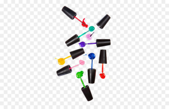 Nail polish Gel nails Nail art Manicure - Multicolor nail polish 
