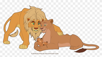 Nala&#39;s Family By Yurikoschneide - Scar Girl Lion King