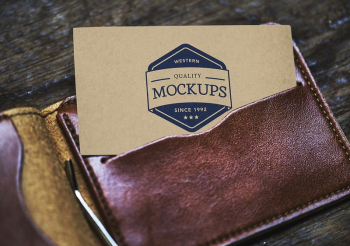 Name card mockup in a wallet | Free PSD Mockup - rawpixel Name card mockup in a wallet | Free PSD Mockup - rawpixel