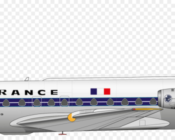 Narrow-body aircraft Sud Aviation Caravelle Airplane Wide-body aircraft - airplane 