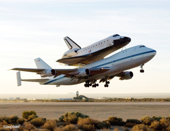 NASA&#39;s modified Boeing 747 Shuttle Carrie.. | Free public domain photo - 439947
