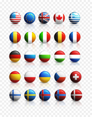 National flag Flags of the World Icon - Ball countries flags summary 