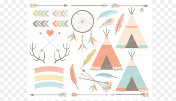 Native Americans in the United States Tipi Dreamcatcher Clip art - dreamcatcher 