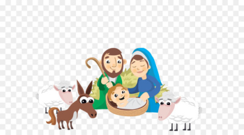 Nativity of Jesus Child Jesus Christmas Birth Nativity scene - Vector birth of Jesus 