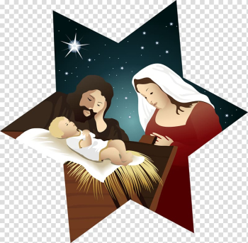 Nativity of Jesus Child Jesus Christmas Nativity scene, christmas transparent background PNG clipart