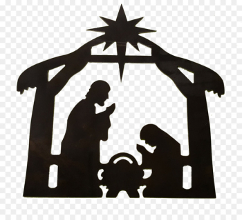 Nativity scene Nativity of Jesus Christmas Day Clip art Portable Network Graphics - detalles silhouette 
