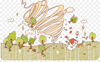 Natural disaster Cartoon Tornado - Crazy Tornado Natural disaster Cartoon Tornado - Crazy Tornado