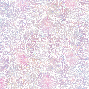 Nature holographic pattern remix from artwork by William Morris Nature holographic pattern remix from artwork by William Morris